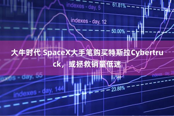 大牛时代 SpaceX大手笔购买特斯拉Cybertruck，或拯救销量低迷